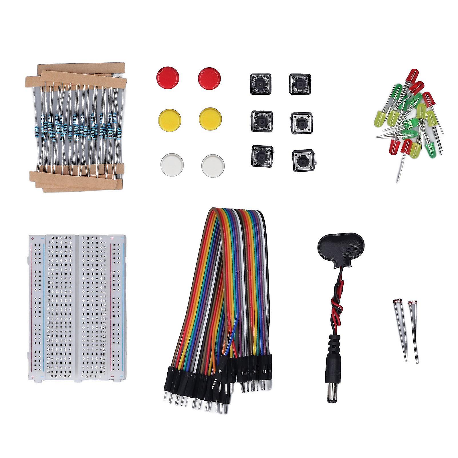 Elektronik-Kit Starter Spaß Sortiments-Entwicklungskomponente mit 400-Loch-Steckbrett für R3