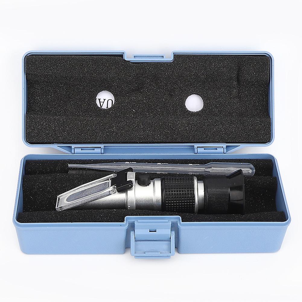 Refractometer Concentration Meter Brix Tester 0-90% for Automatic Temperature Compensation