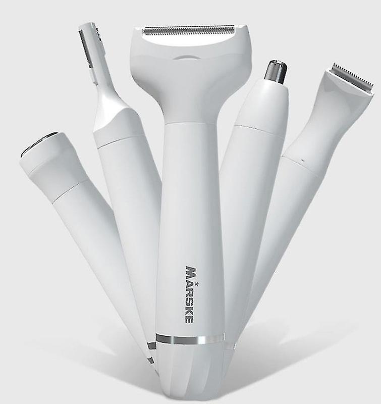 Epilator Epilator för kvinnor, Ansiktsepilator, Rakapparat för intimt område, 5-i-1