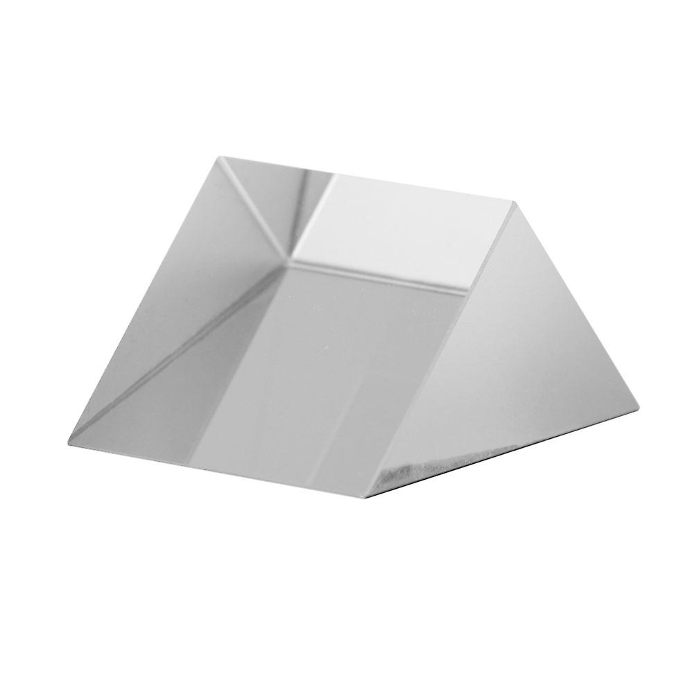 K9 Optical Glass Triangular Prism Teaching Tool 15x15x15mm
