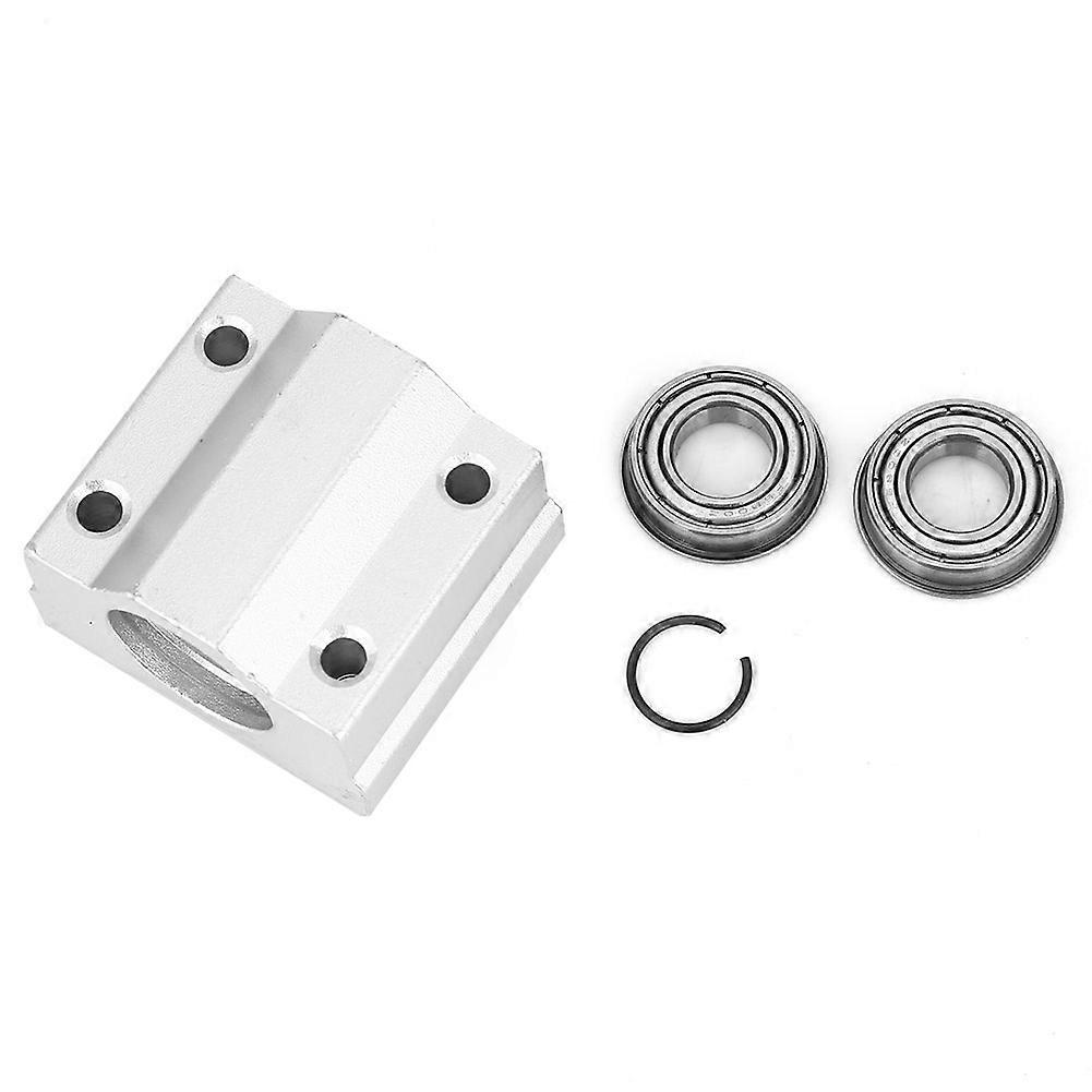 SCS10UU Linear Motion Ball Bearing Slide Block Bushing 2pcs 10mm Flange Bearing