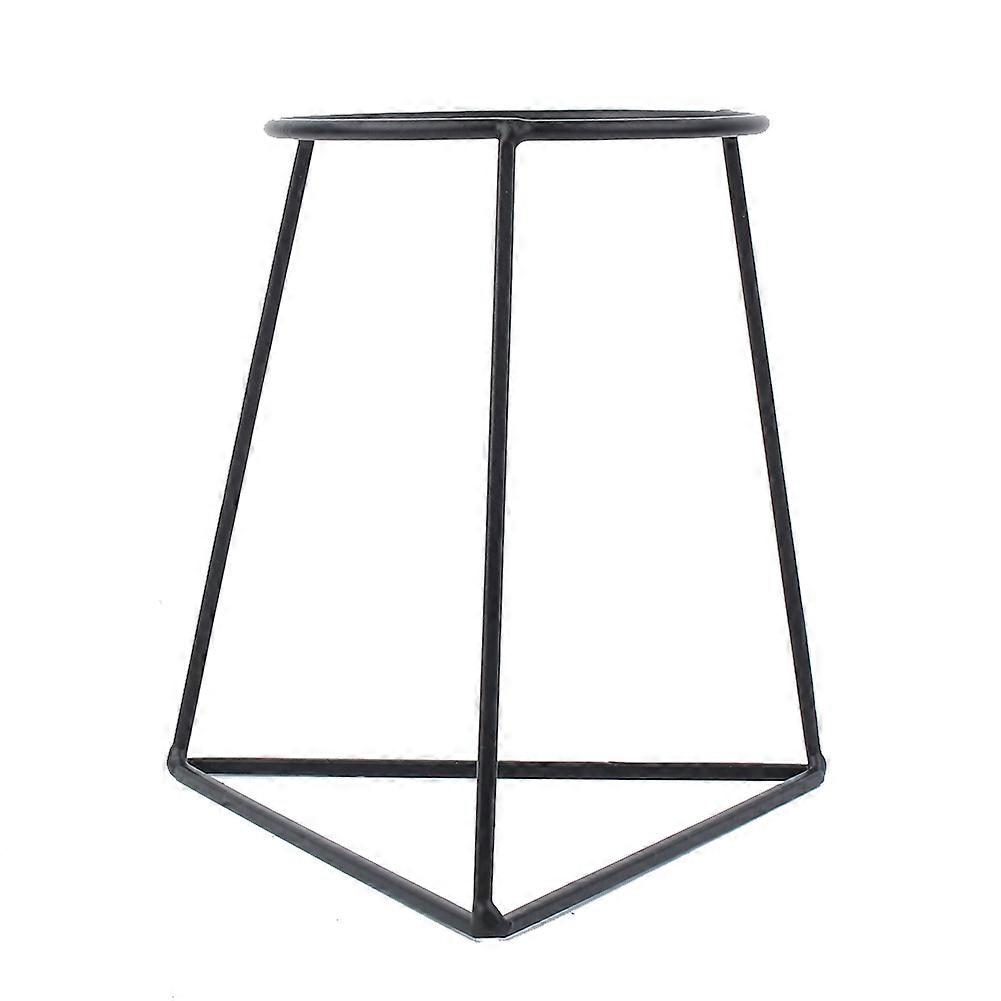 Simple Metal Triangular Standing Coffee Filter Holder Rack for Office Home