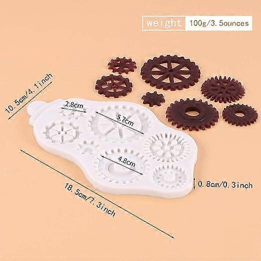 Moule En Silicone En Forme D'Ours - Pour Fondant, Chocolat, Bonbons, Décoration De Gâteaux (Résiste Au Four Et Congélo)