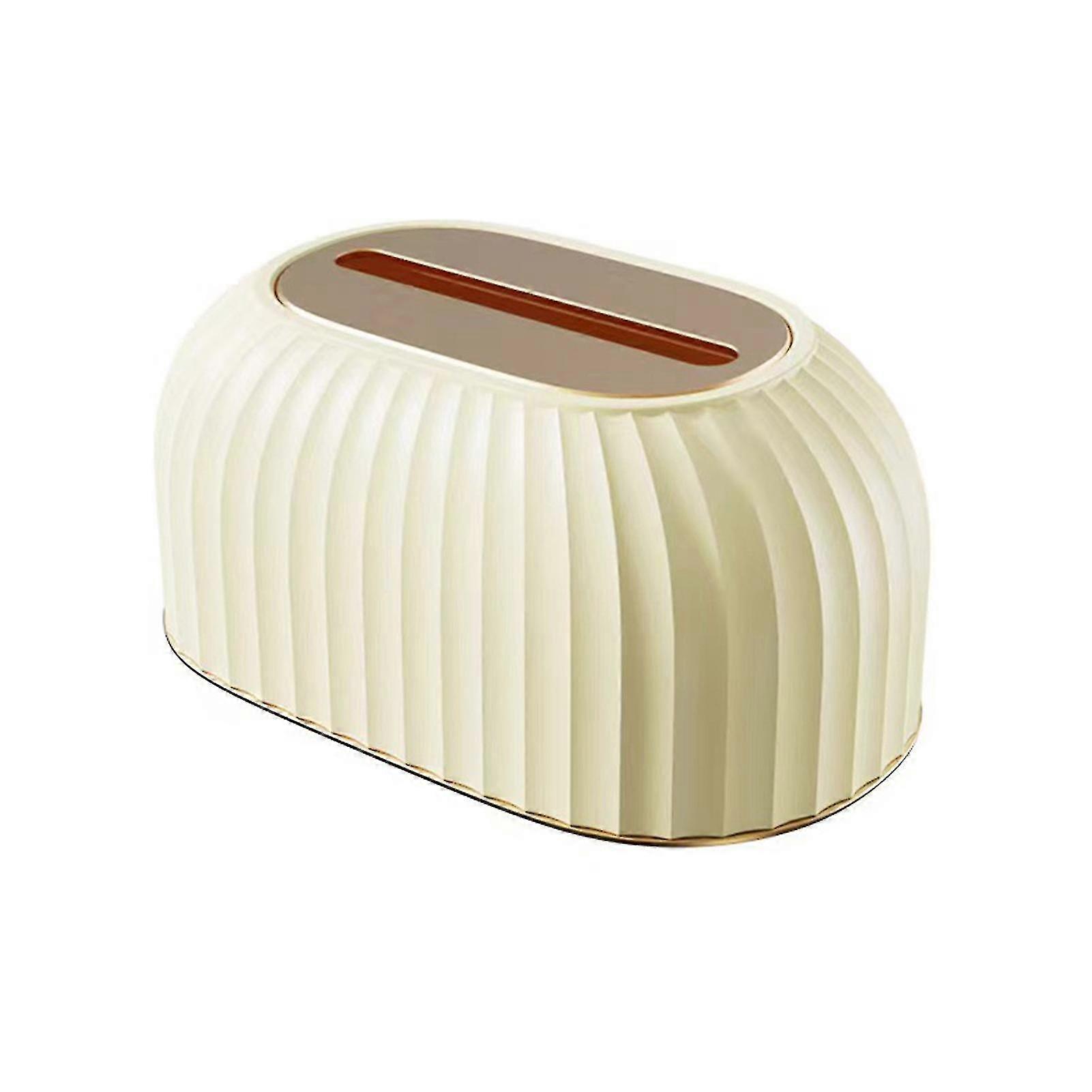 Tissue box spring base napkin holder storage box