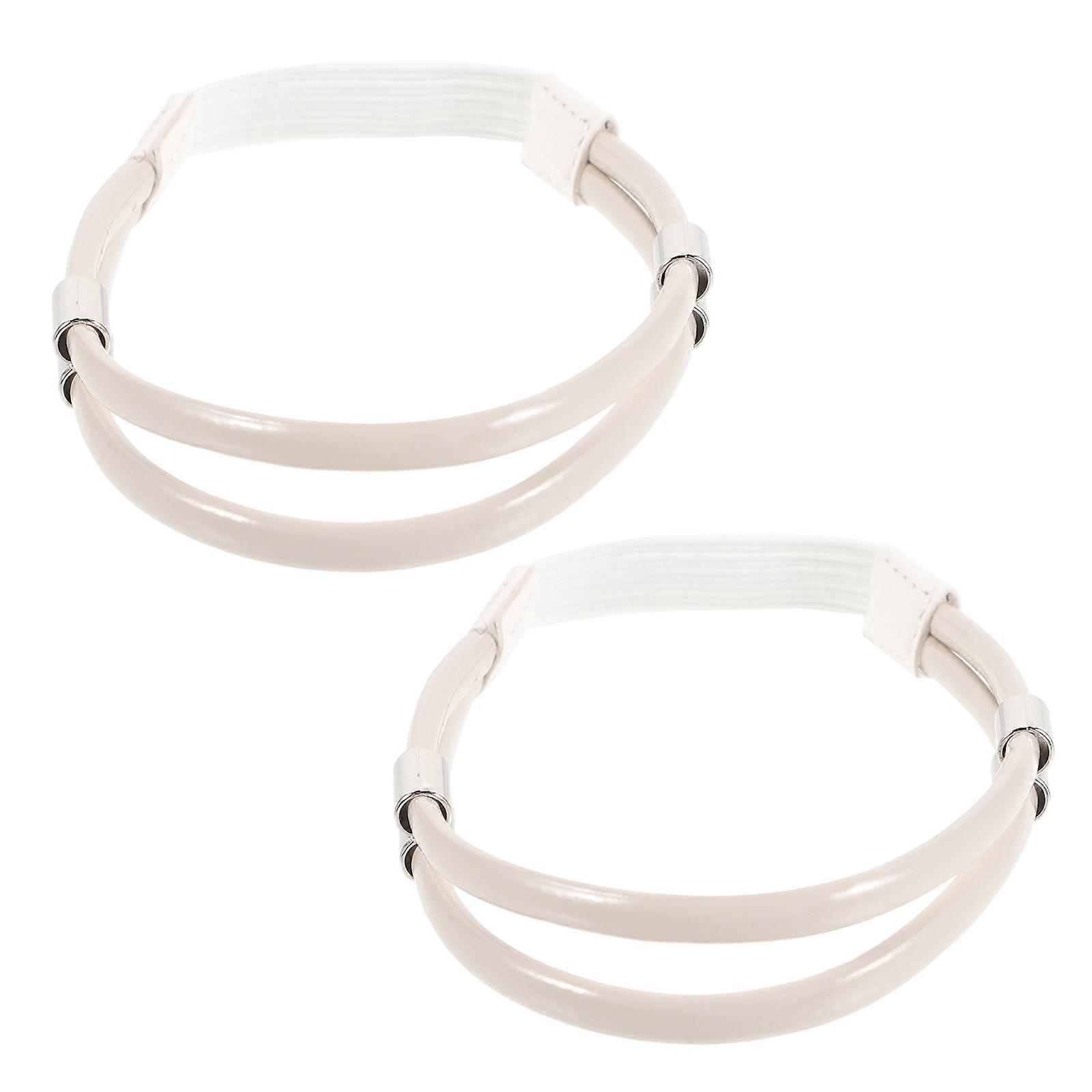 1 Pair High Heels Anti-Loose Heel Straps Replacement Shoe Heel Straps Elastic Shoe Heel Straps