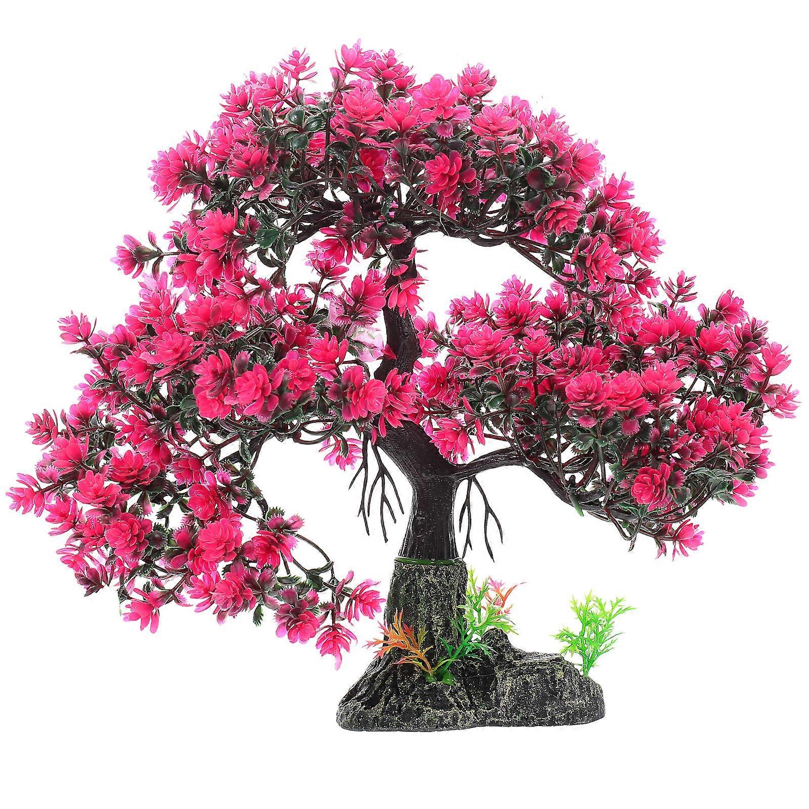 Artificial Aquatic Plant Fish Tank Tree Decoration Aquarium Simulation Tree Decor
