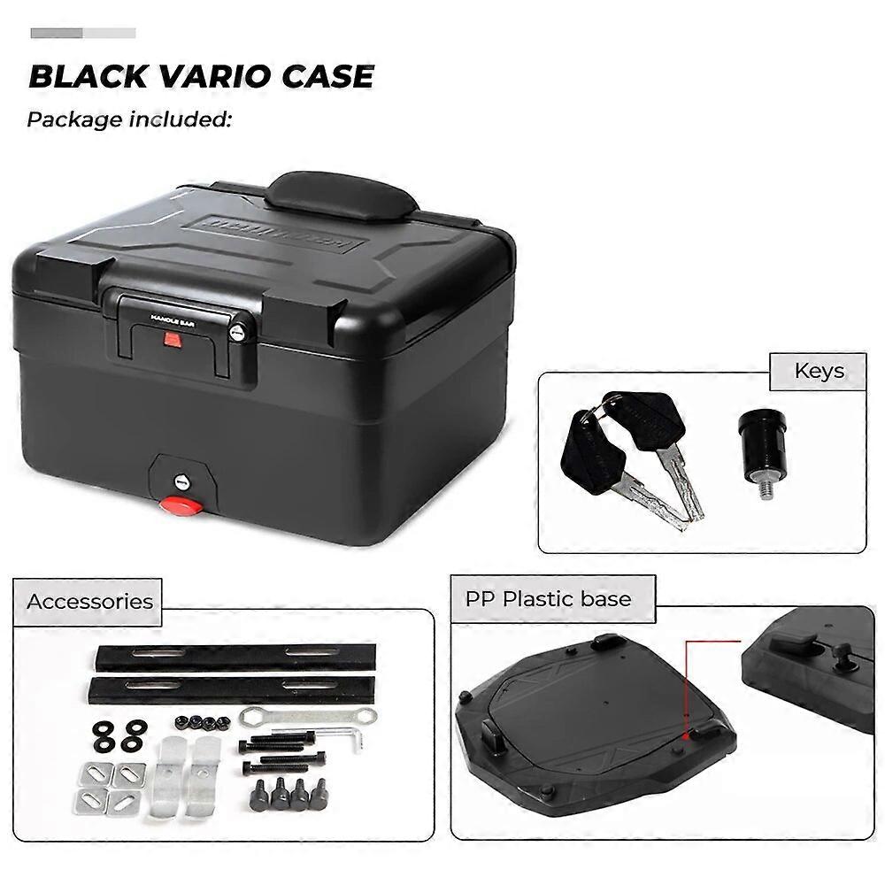 Universal Top Vario Box For Bmw R1200gs R1250gs Lc Adv F800gs F850gs F750gs Motorcycle Helmet Box Trunk Rear Luggage Tool Cases