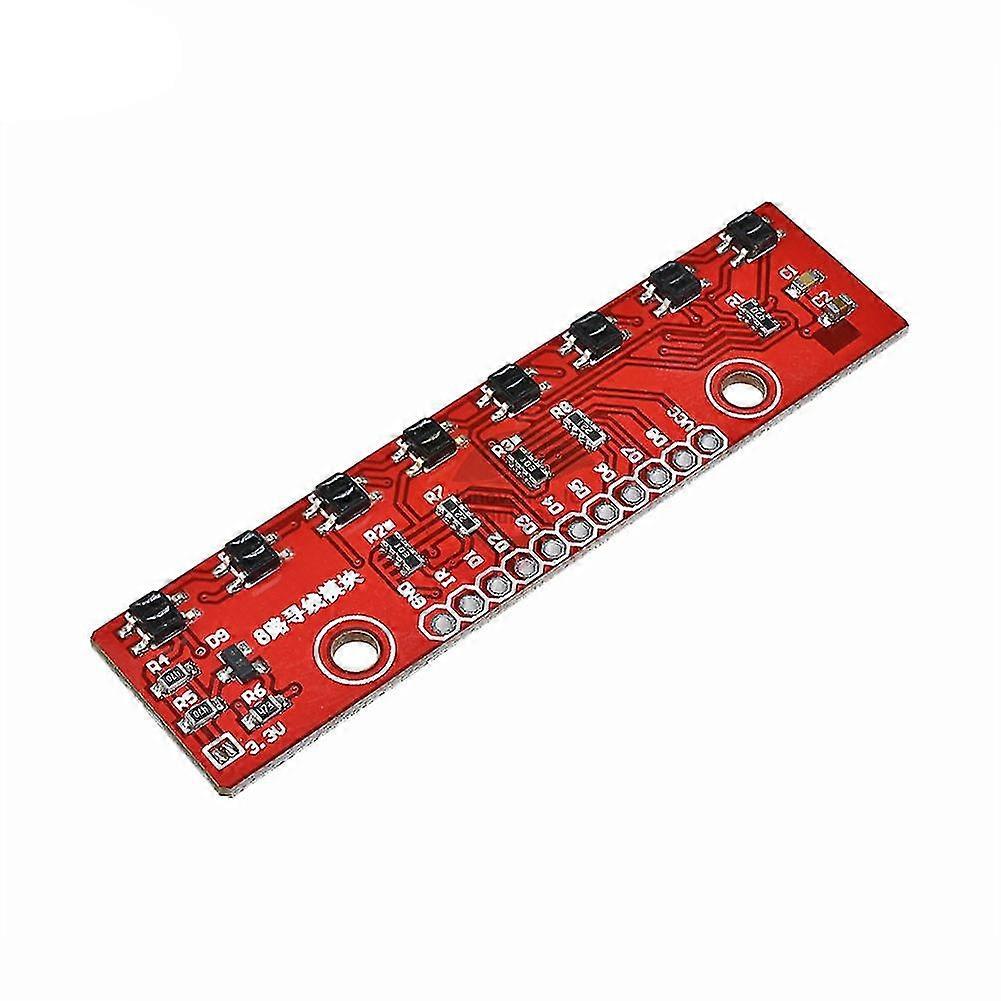 Tracking Module Infrared Detection Sensor Module for 8-Channel Infrared Detector Hunt Module 8Bit Sensor Module