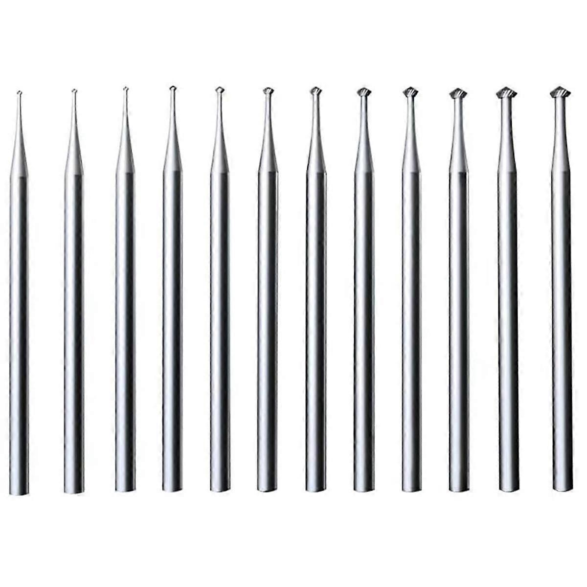 12 قطعة 90 هارت بور - 3/32 بوصة عرقوب 90 درجة القلب الأزيز مجوهرات النقش بت جواهري لدغ مجموعة