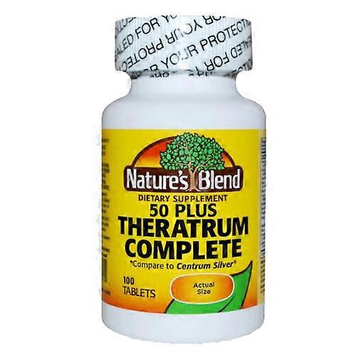 Nature's Blend Theratrum Complete 50 Plus With Lutein & Lycopene, 100 Tabs (Pack of 1)