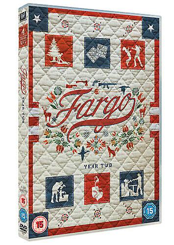 Fargo Year 2 DVD (2016) Kirsten Dunst cert 15 4 discs - Region 2