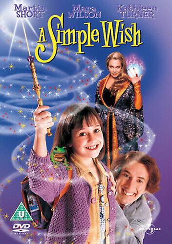 A Simple Wish DVD (2005) Mara Wilson Ritchie (DIR) cert U - Region 2