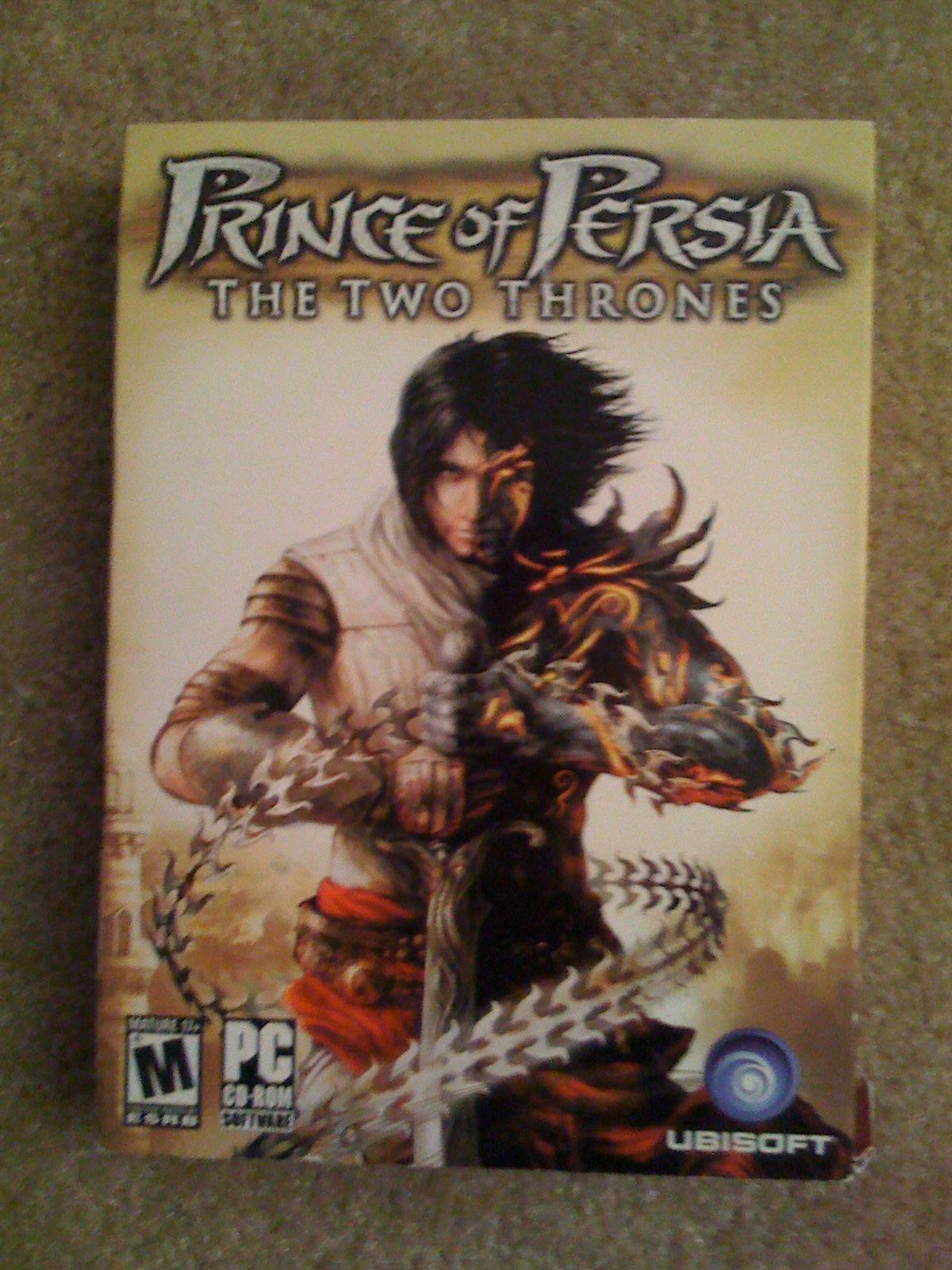 Prince Persia 3 Two Thrones  Game - PC CD - New & Sealed