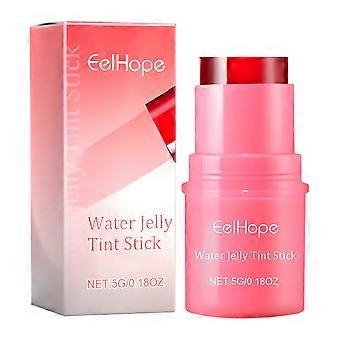 Fruit Jelly Color Tone Cool 0.18oz  Transparent Lips And Cheek Stains  Constructable Watercolor Paint Finish