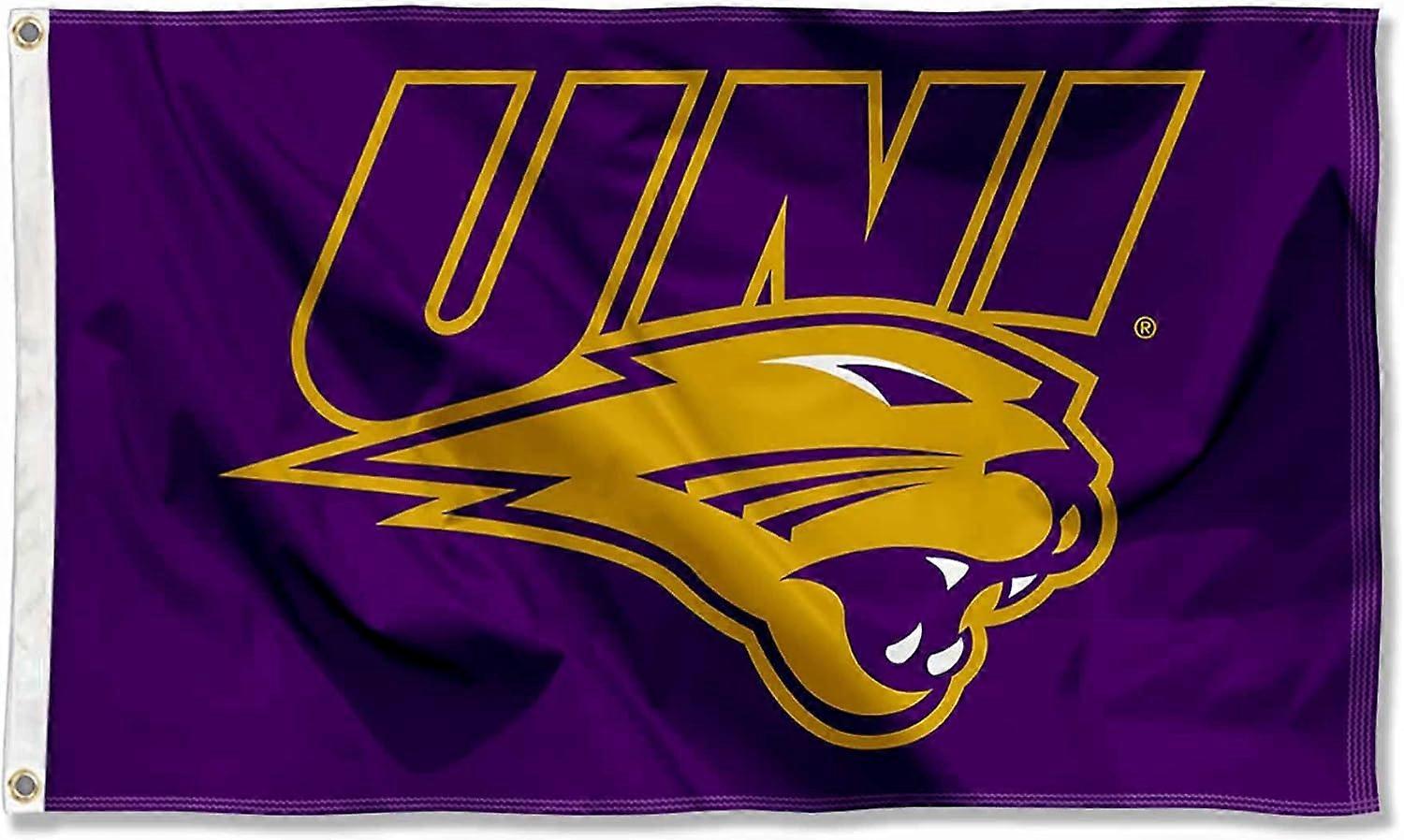 Northern Iowa Panthers UNI Logo Flag