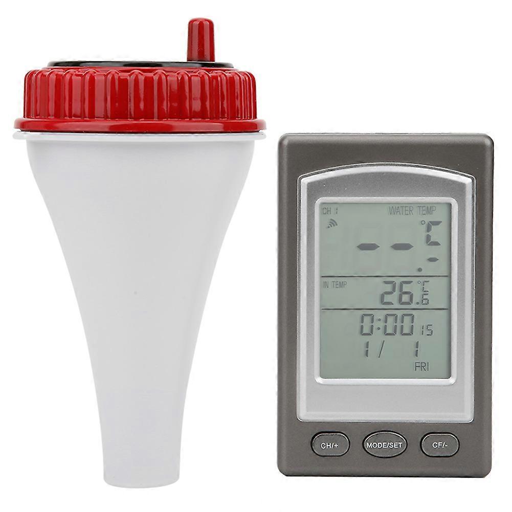 Moisture Instrument Digital Display Hygrometer Wireless Floating Pool Spa Thermometer