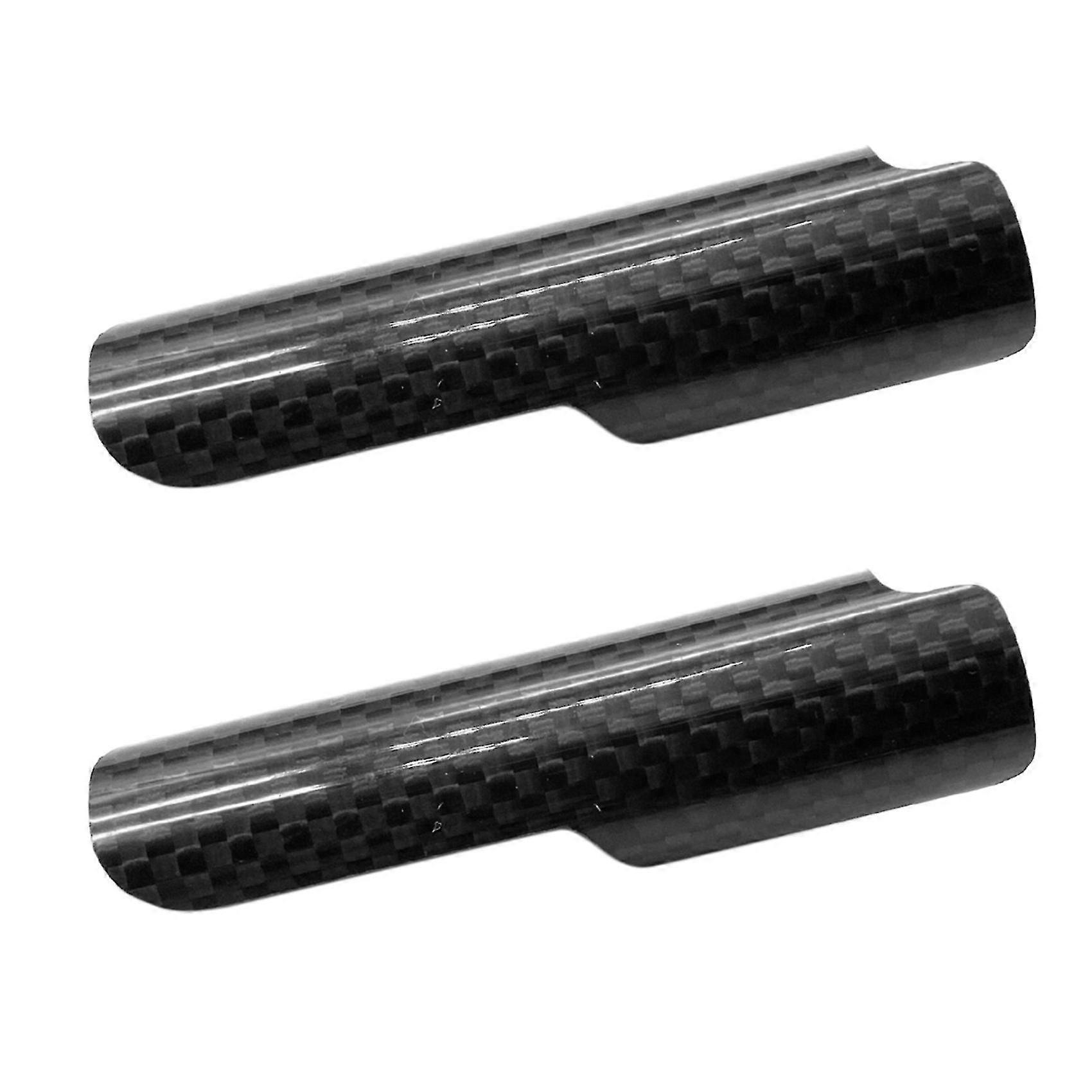2x Carbon Bike Chain E Hook Protector For Bike Rear Triple-cornered Frame Guard Pad For 3sixty Chai