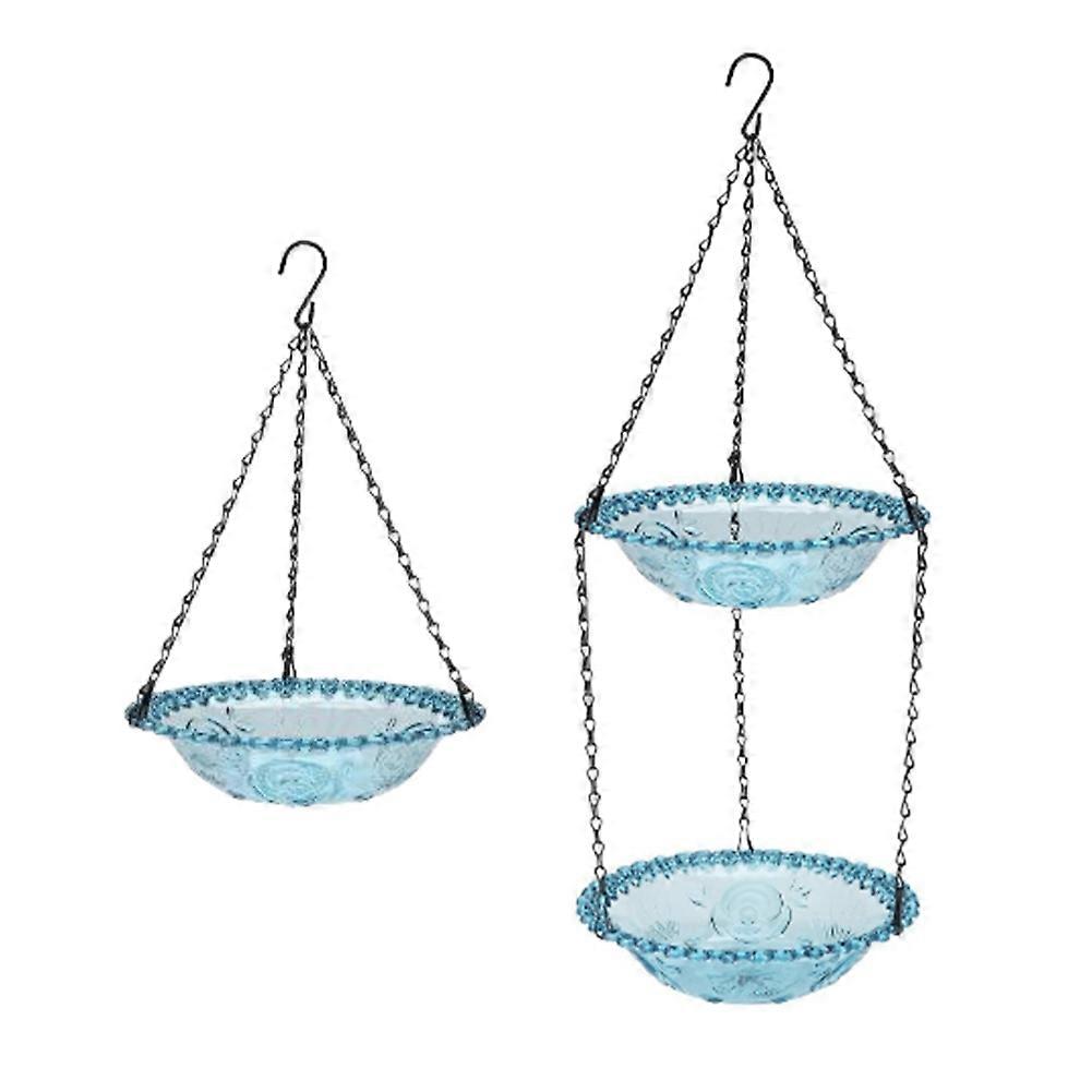 Bee Feeder ,Hanging Bee Watering Station for Feeding Butterfly Bath Bowl Bird Food Tray