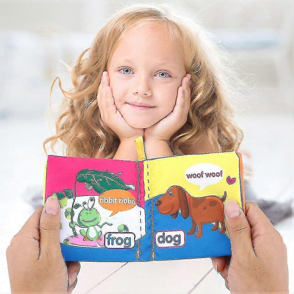 Portable Early Educational Cloth Book Colorful Soft Toys Pecfect For Babies