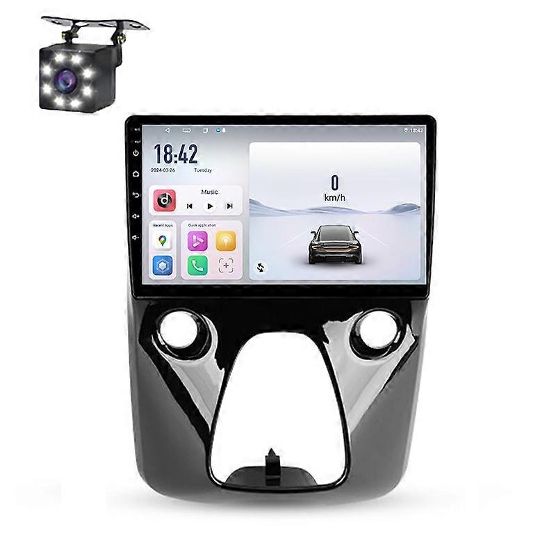 Car Radio For Peugeot 108 Toyota Aygo B40 2014-2021 Multimedia Video Player Carplay Auto