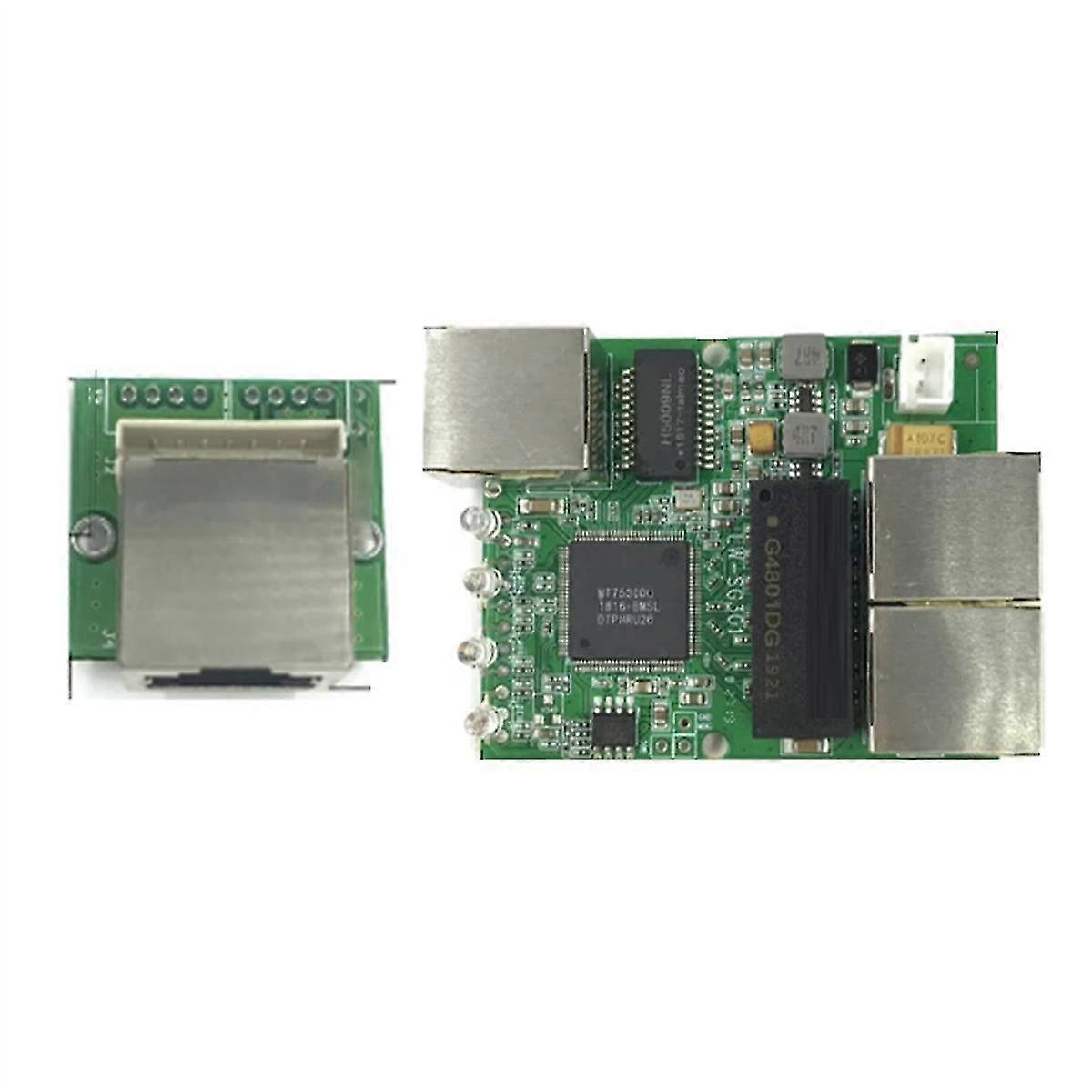 3-Port Gigabit Switch Module is Widely Used in LED Line 5 Port 10/100/1000 M Contact Port Mini Swit