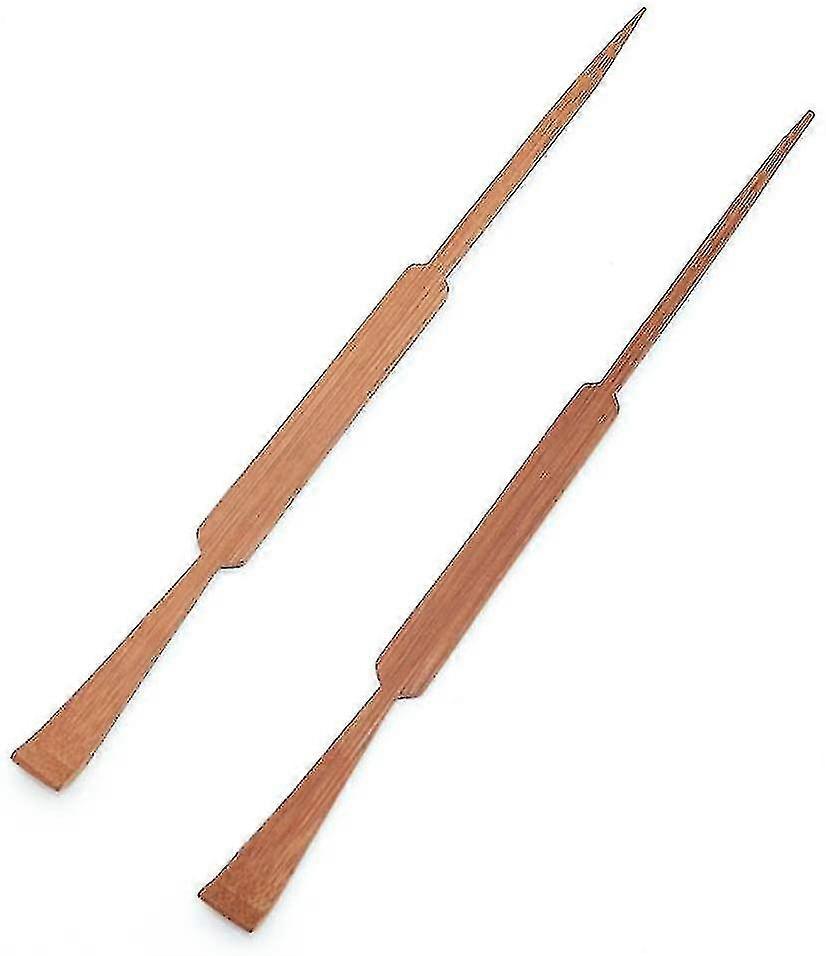 3 Section Shaped Bamboo Matcha Spoon For Kung Fu Tea