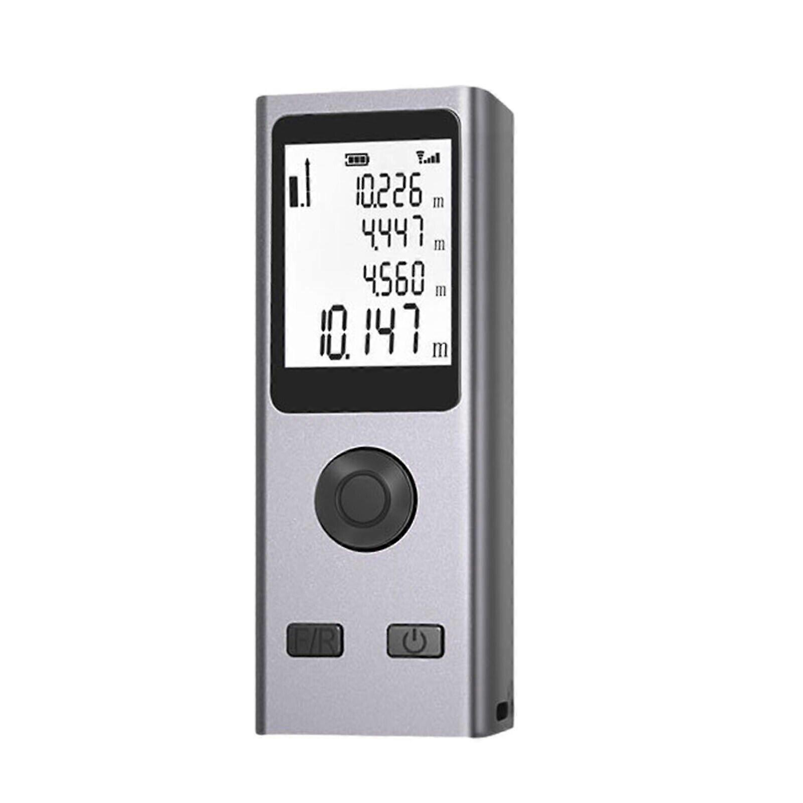 Digital Handheld Laser Point Distance Meter Tape Range Finder Electronic Measure FT