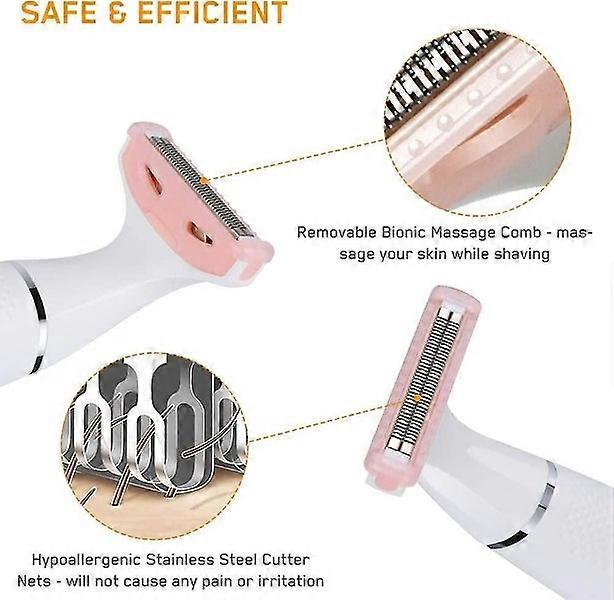 Women's Cordless Waterproof Electric Shaver