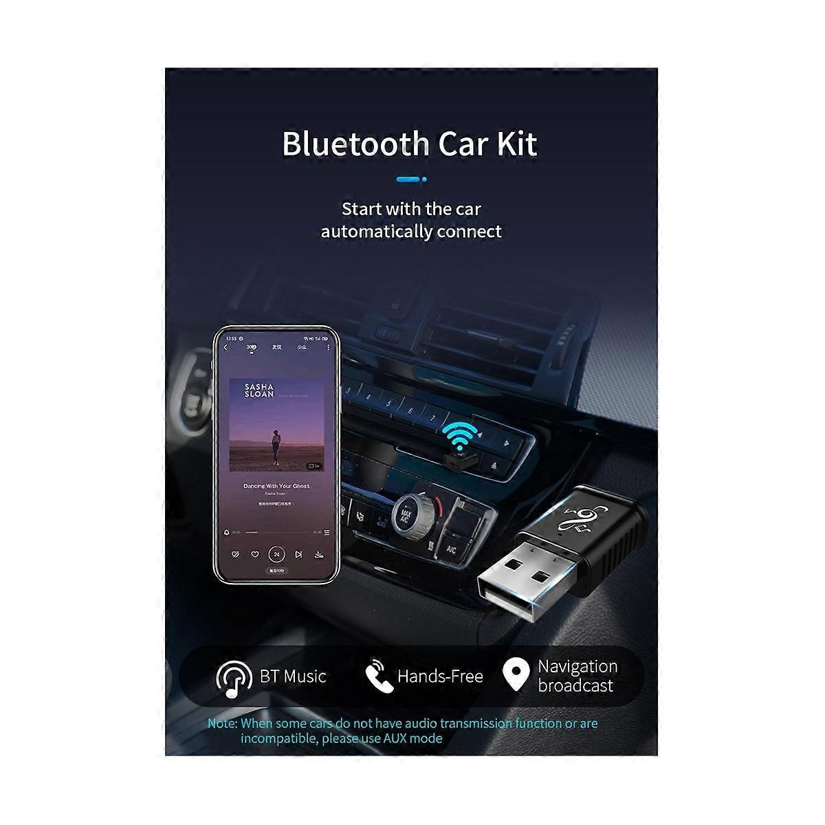 Mini USB Wireless Audio Adapter 5.0 Audio Receiver Stereo System USB 5.0 USB Audio Adapter Wireless