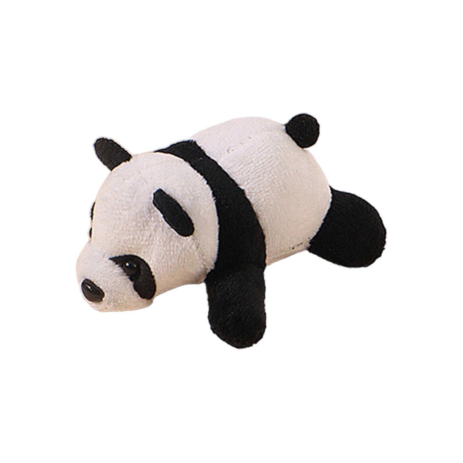 Fluffy Soft Plush Panda Brooch
