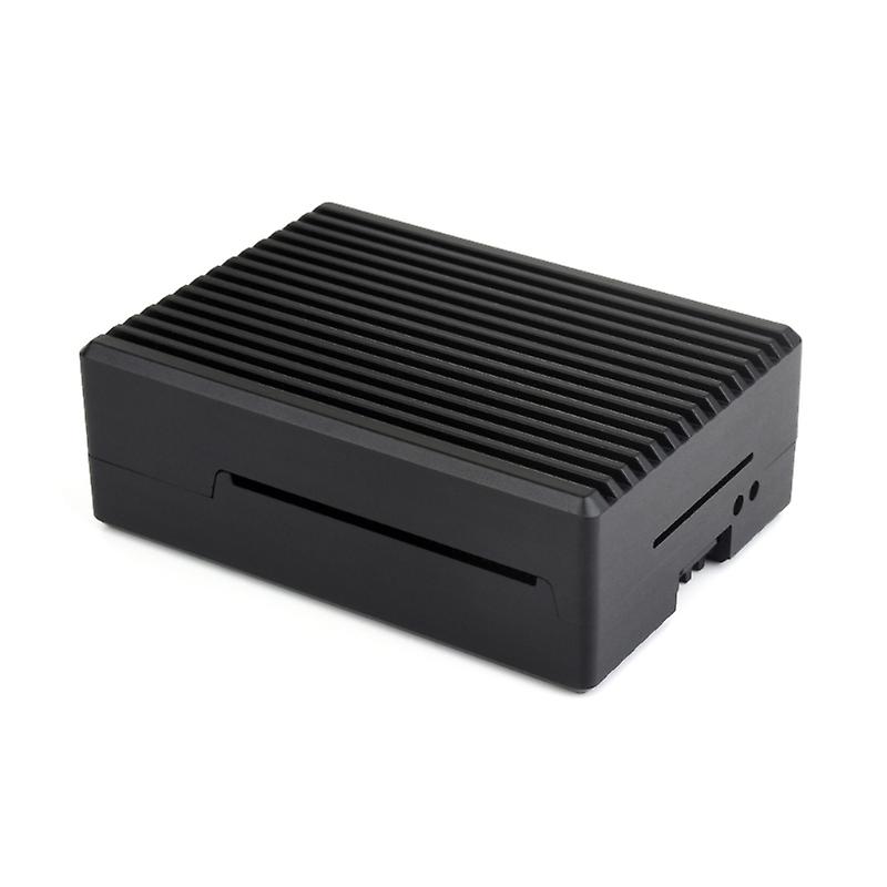 Aluminum Case For RPi 5 Board Built-In Cooling Fan And Heatsink Pad for RPi 5