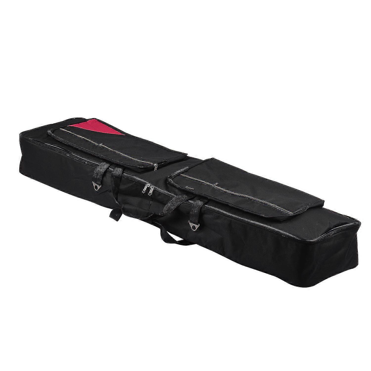 Professional Electric Piano Bag Portable Gig Bag With Durable Handle Shoulder Strap 8mm Anti-collision Cotton Interlayer For 88 Keys Keyboard Electron
