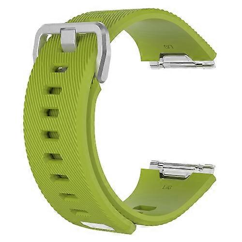 For Fitbit Ionic Twill Texture Silicone Watch Band with Buckle