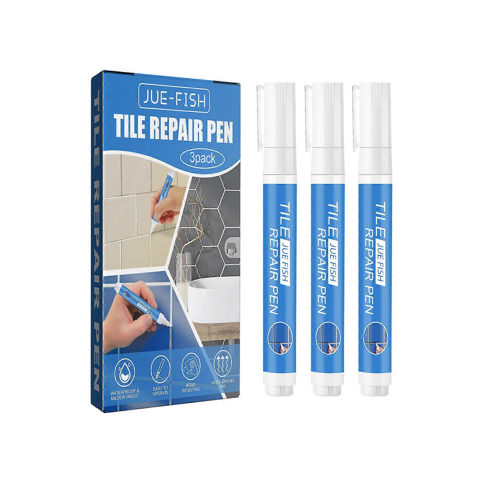 Grout Pen White Tile Paint Marker: Waterproof