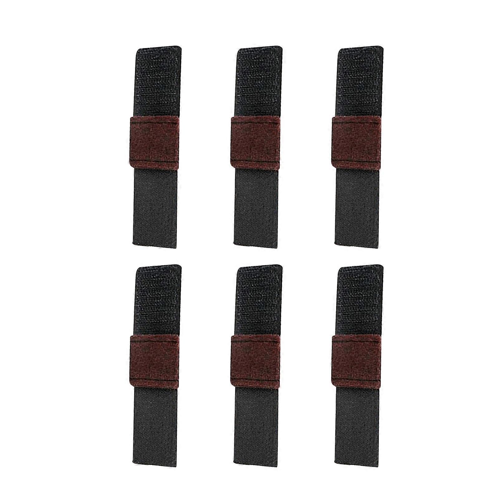 6Pcs Felt Furniture Pad with Hook And Loop Fastener Wrap-Around Prevent Floor Scratches Chair Sled Floor Glides Tubing Protector Home Supplies KAESI