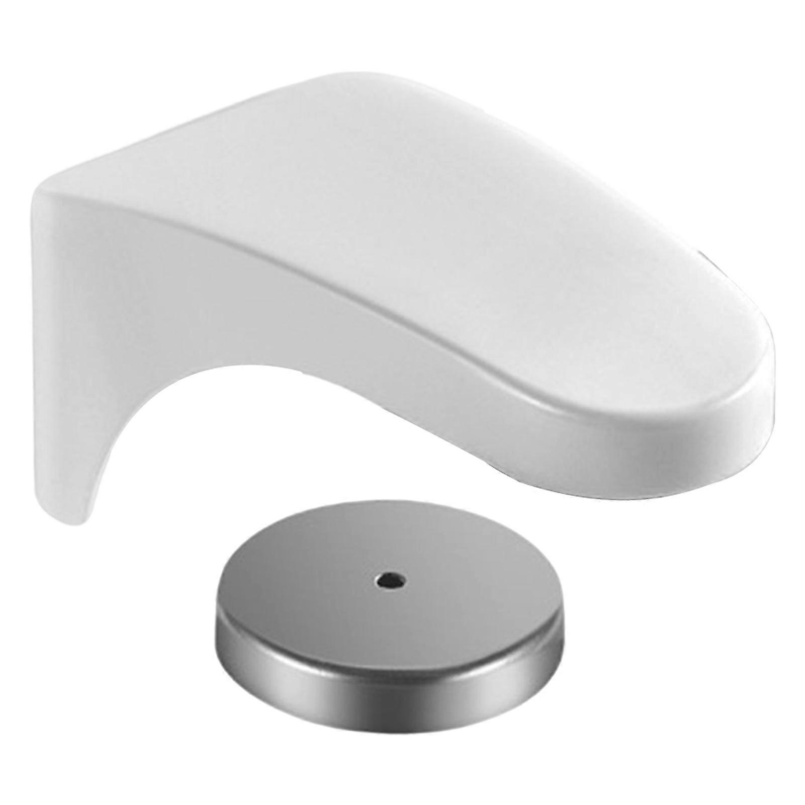 Soap Holder Easy to Use Punch-free Simple Installation Drain Design Stable Space-saving ABS Magnetic Suction Soap Storage Holder Bathroom Accessories