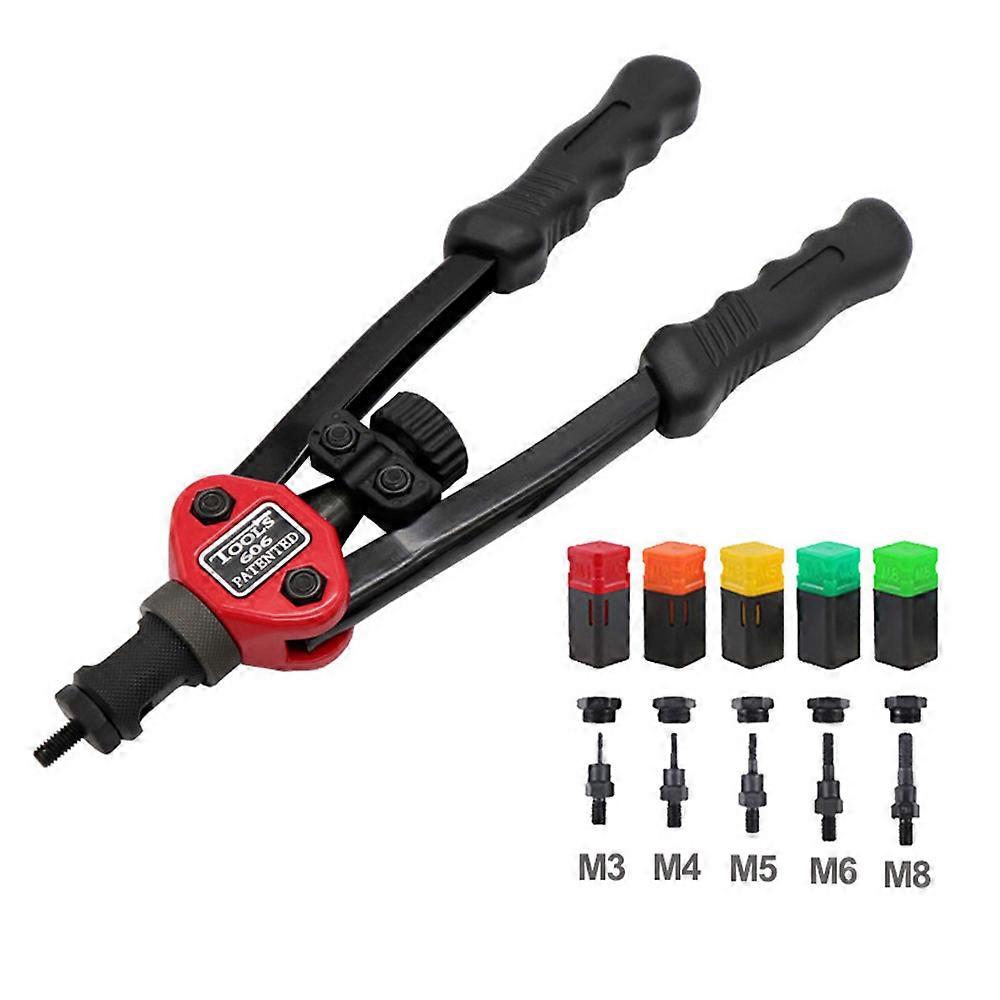 Manual Rivet Nail Gun Quality High Hardness Woodworking Metalworking Rivet Gun Labor-saving Rivet Machine Riveting Tool Riveter