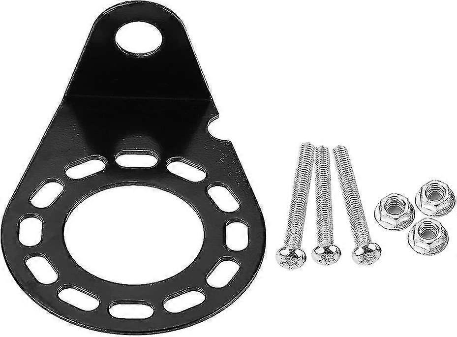 Towing Connector Bracket, Metal Mounting Bracket For 7 Pin 13 Pin Caravan Towing Towing Socket Connector