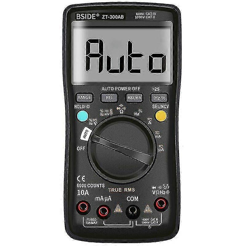 -300ab Digital Multimeter Wireless Technology Ammeter True Auto Rang Intelligent Analog Voltmeter