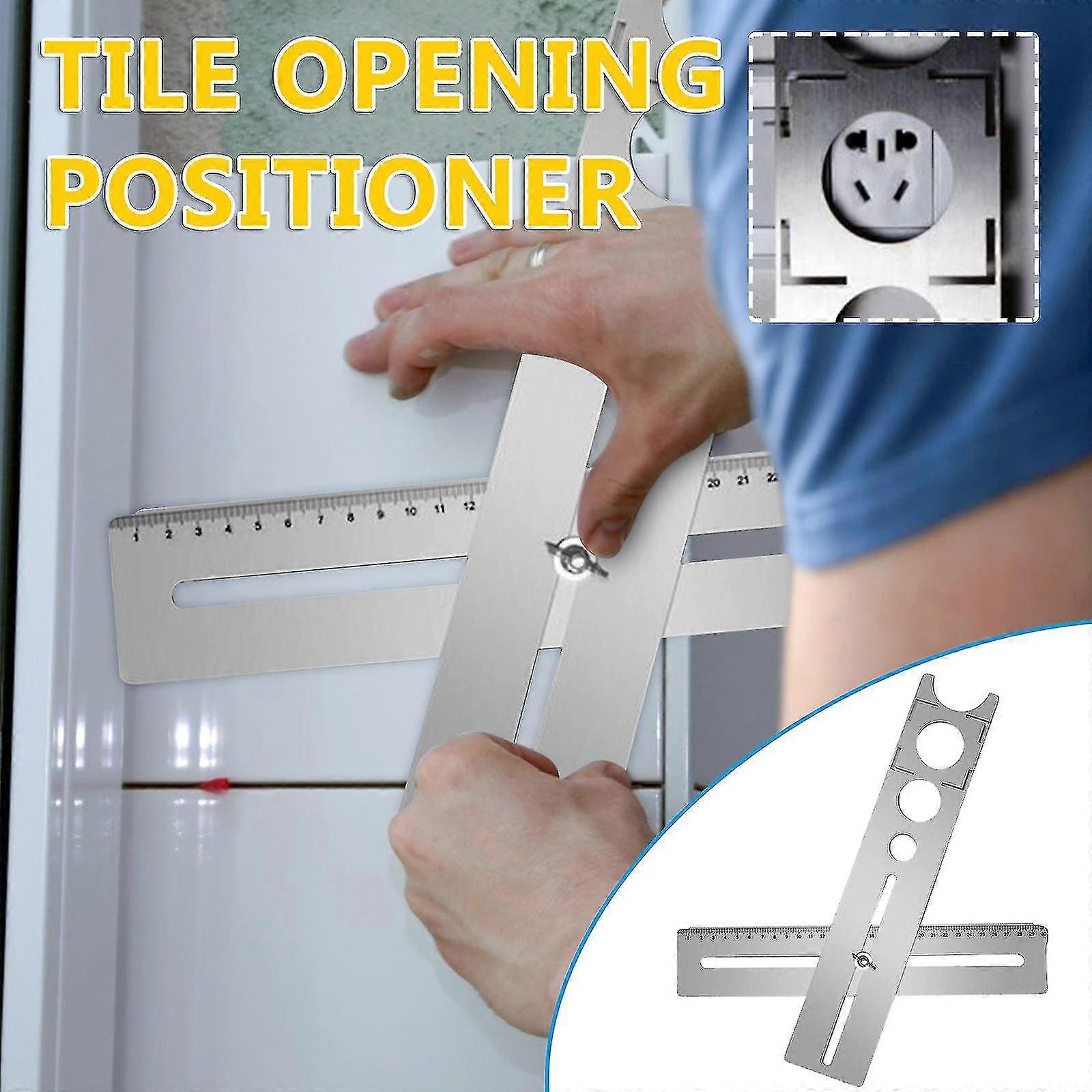 Multifunctional Positioning Tool For Stainless Steel Tile Hole Locator