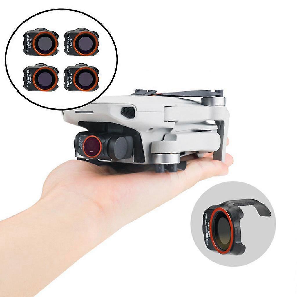 Kamera Objektiv Filter Set Wasserdicht ND PL Objektiv Filter Kit für DJI Mavic Mini 2 Zubehör - 4 Stück