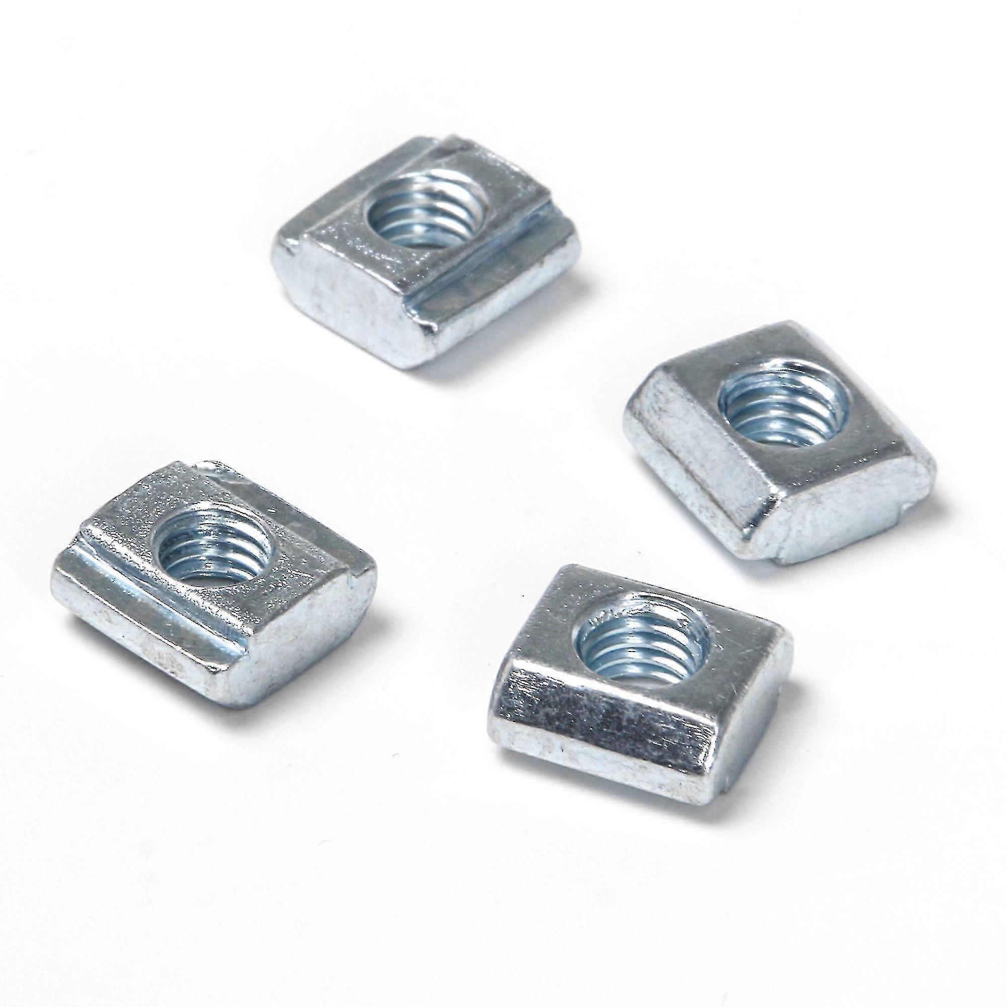 Držiak matice T Slip 20 Series Európska norma M5 Závitová uhlíková oceľ 50 kusov