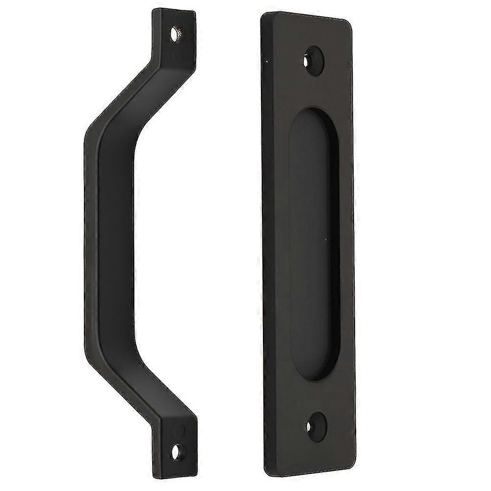 Heavy Duty Barn Door Handle Rustic Sliding Door Pulls Double Sided Design Door Handle