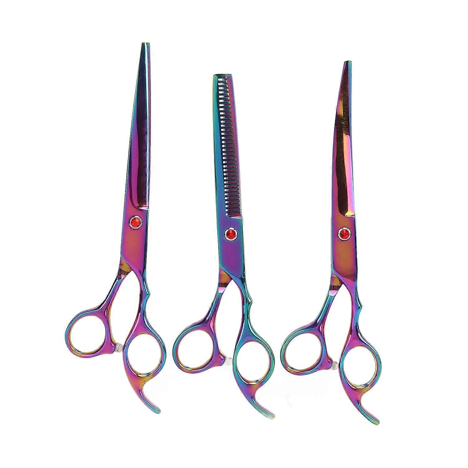 AXEMOORE Haarschneidescheren-Set Aus Edelstahl – 15,2 Cm, 62HRC Härte, Mit Ledertasche, Für Friseure & Heimgebrauch