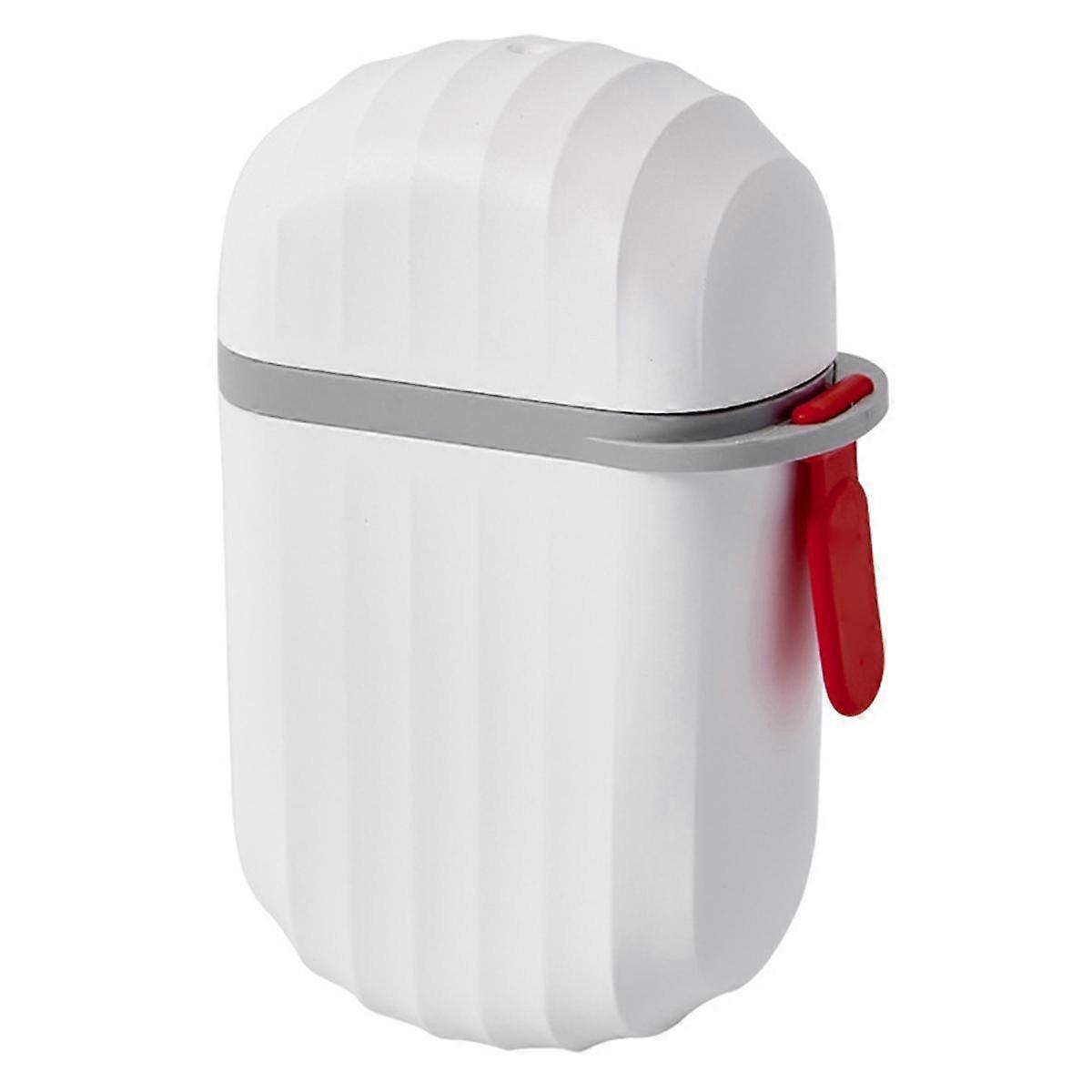 Travel Soap Box Soap Storage Portable Cover Sealed Soap Travel Carry White