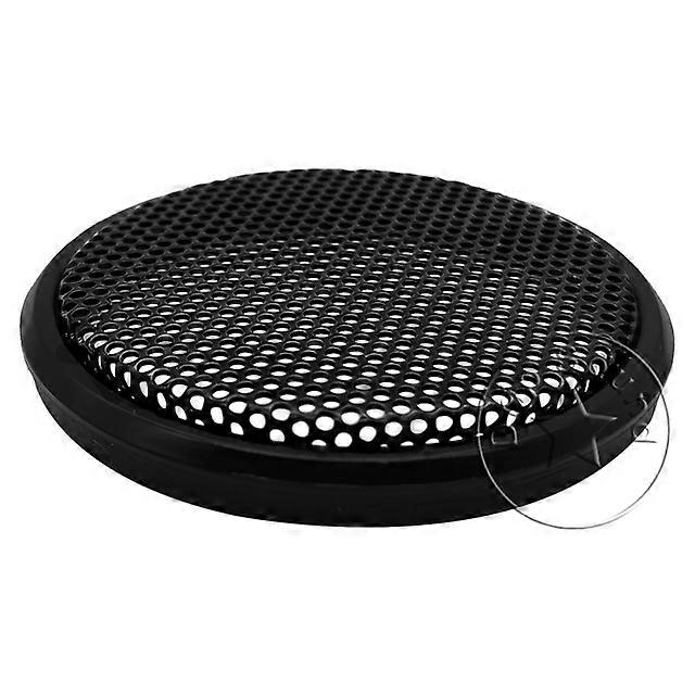 For 1 Inch Speaker Grill Cover 1" Car Audio Tweeter Decorative Circle Metal Mesh Grille Protection Net #White/Black/Silvery