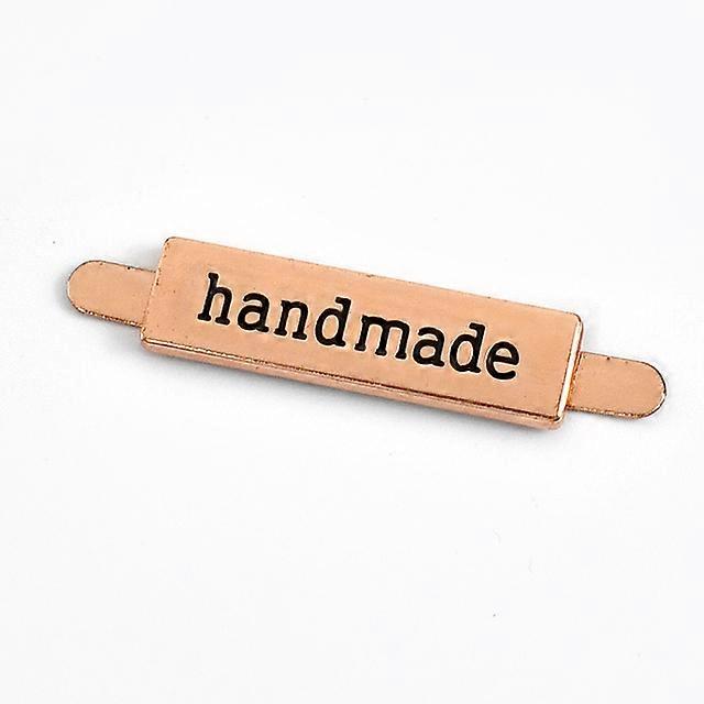 5/10/20Pcs Metal Labels Buckle Bag Handmade Craft Decorative Buckles Mortise Pin Clasp Webbing Tag Button DIY Sewing Accessories