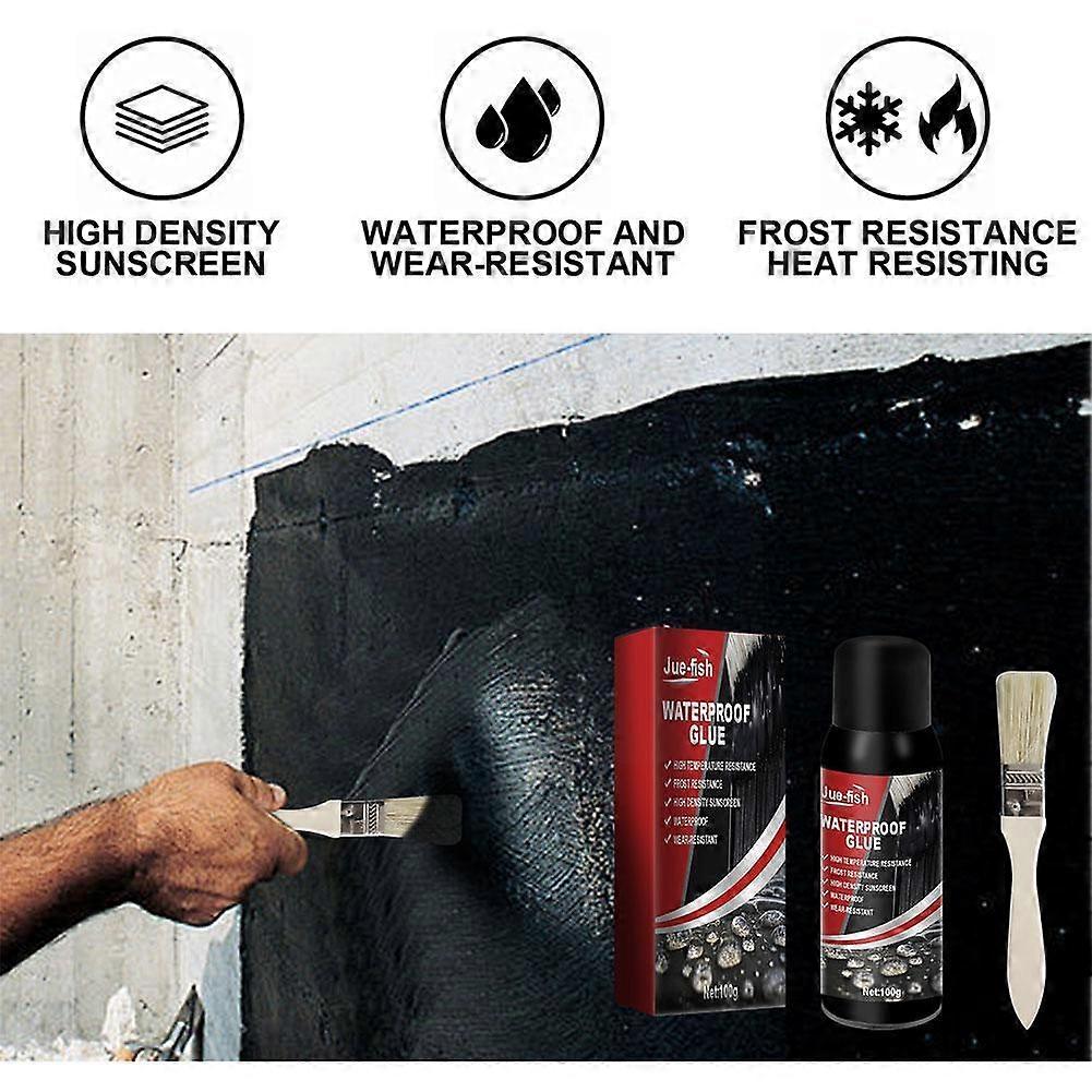 Water-based Primer Black Waterproof Glue Waterproof Glue H4T3