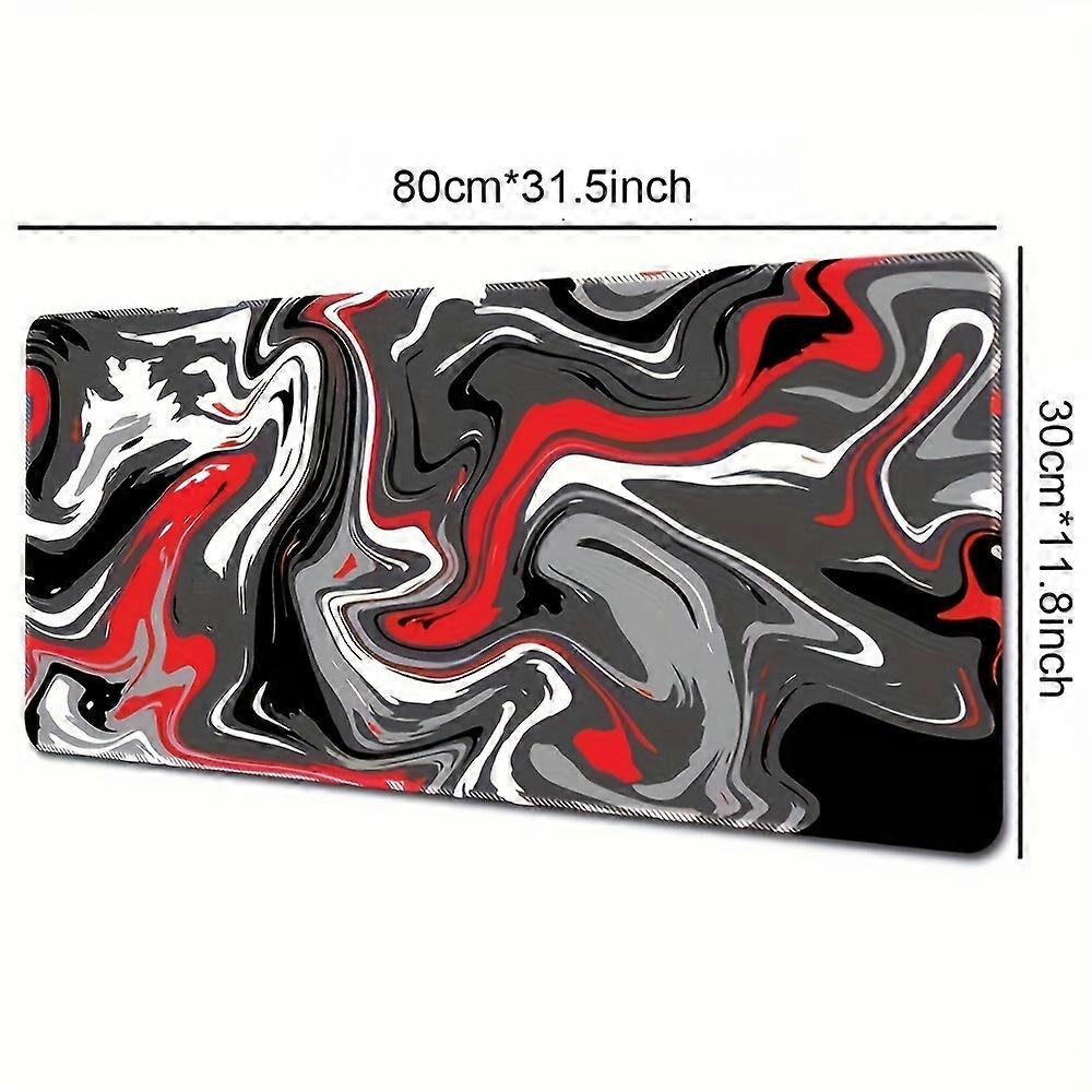 Abstract Style Gaming Mouse Pad - Large Extended Desk Mat with Non-Slip Rubber Base for Work, Game, and Office - Washable for Ultimate Enjoyment