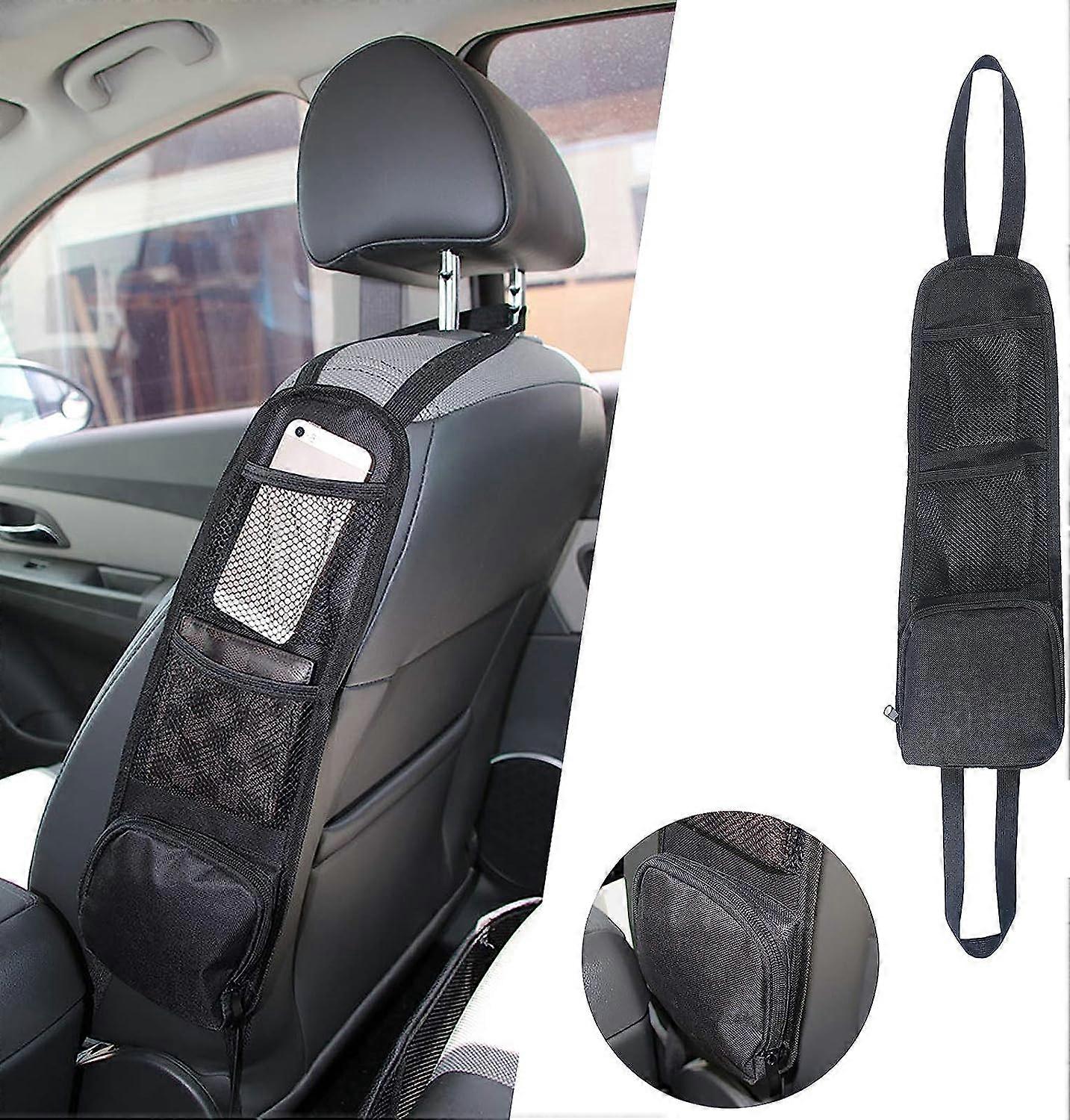 Car seat side storage bag